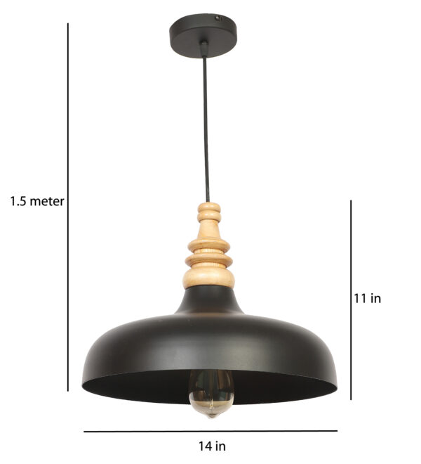 Rennes Black Aluminum ML - 104 Hanging Light - Image 5