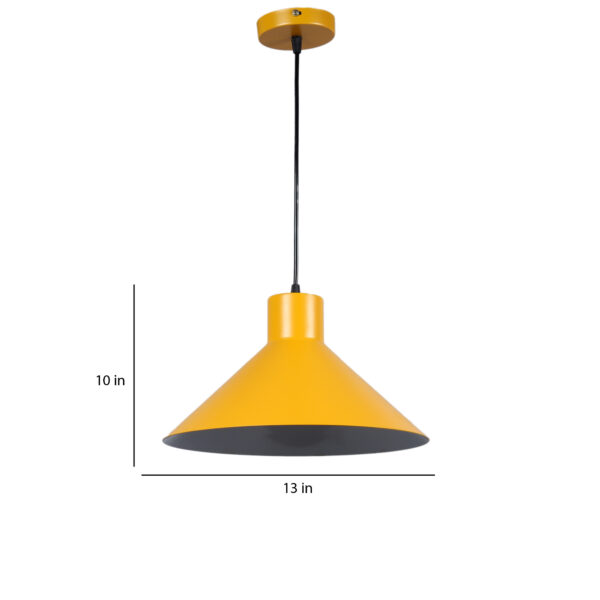 Amiens Yellow Aluminum ML - 201 Hanging Light - Image 5