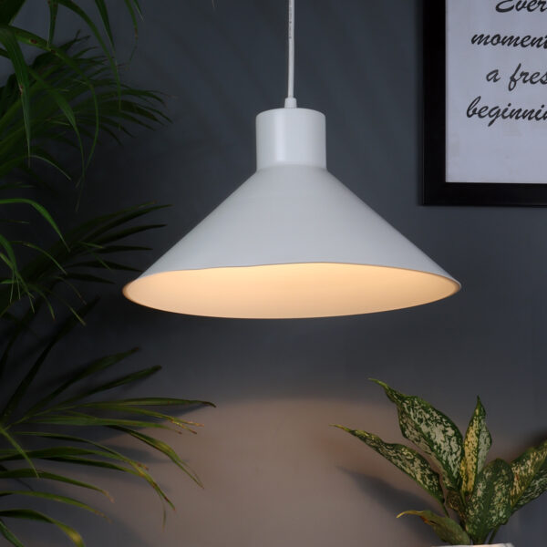 Rouen White Aluminum ML - 201 Hanging Light