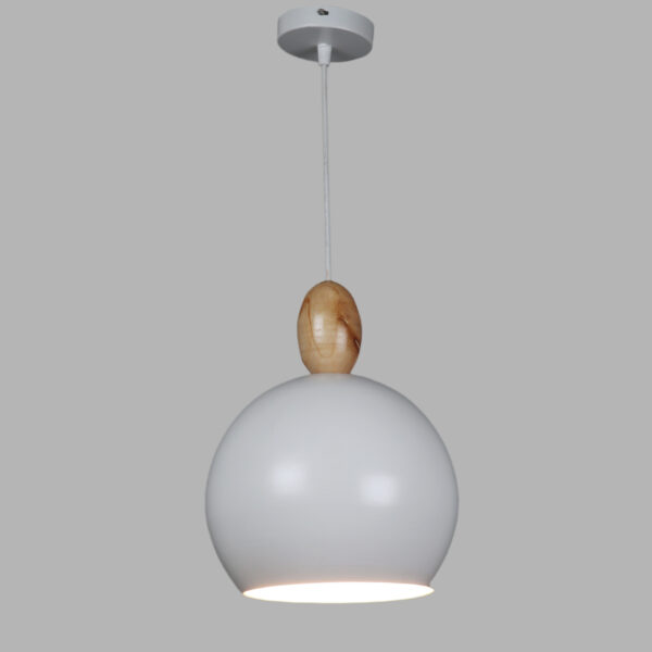 Troyes White Aluminum ML - 10 BALL Hanging Light - Image 3