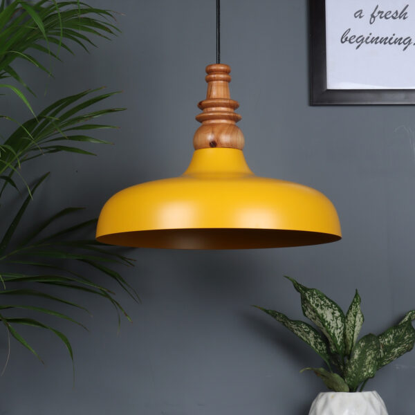 Rennes Yellow Aluminum ML - 104 Hanging Light - Image 2