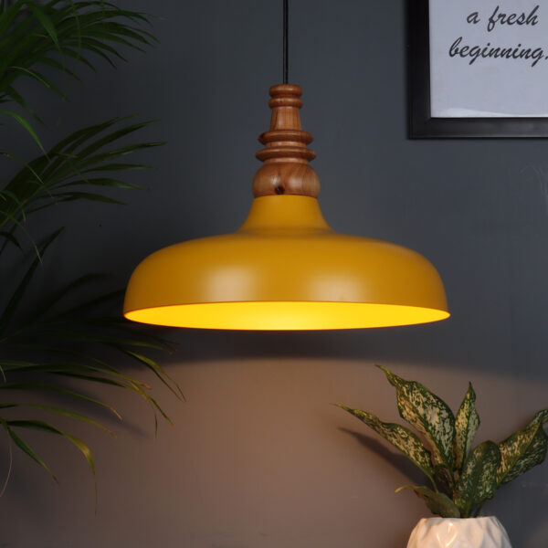 Rennes Yellow Aluminum ML - 104 Hanging Light