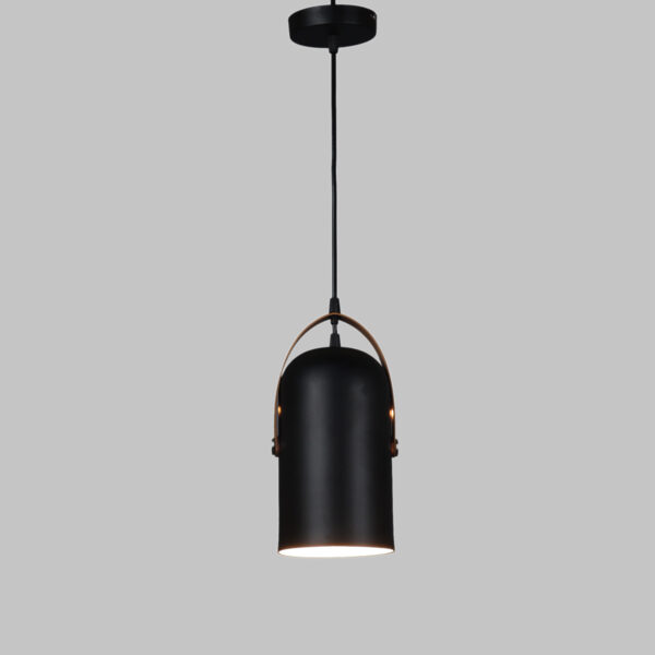 Sky Lantern Metal Ceiling Black ML - 105 Cylinder Hanging Light - Image 3