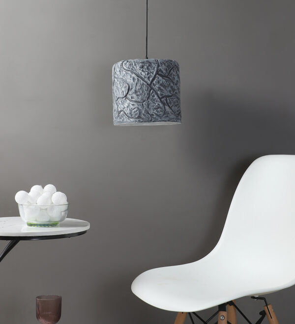 Dreambeam Resin Ceiling Silver-Grey ML - 53 R Hanging Light - Image 2