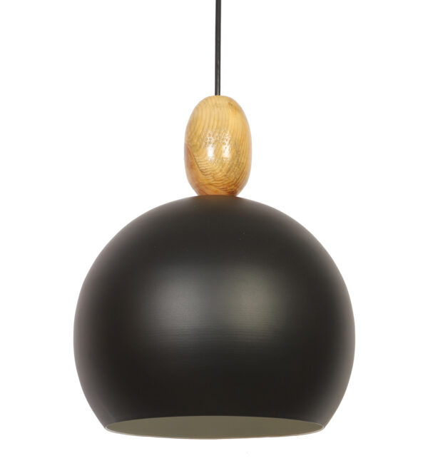 Troyes Black Aluminum ML - 10 BALL Hanging Light - Image 4