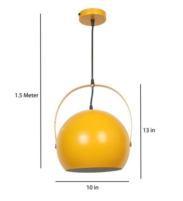 Starlight Swing Aluminium Yellow ML – 51 Celling Hanging Light - Image 5