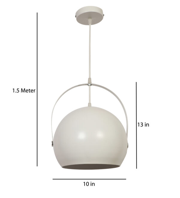 Starlight Swing Aluminium White ML – 51 Celling Hanging Light - Image 5