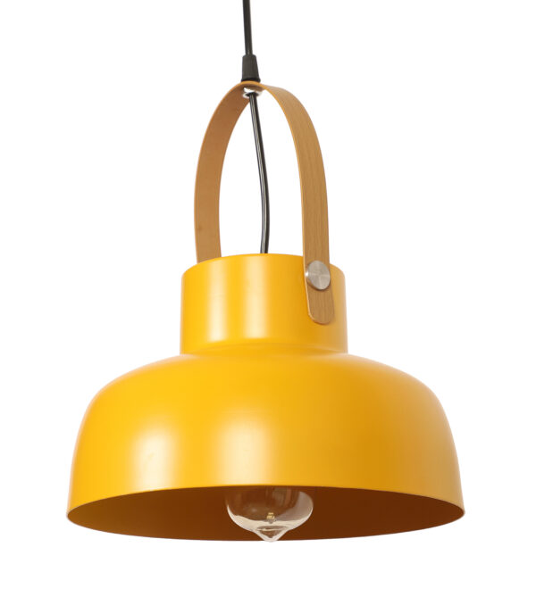 Halo Pendant Metal Ceiling Yellow ML - 511 Hanging Light - Image 4