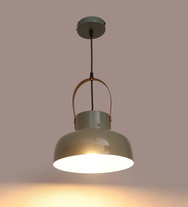 Halo Pendant Metal Ceiling Sea Green ML – 511 Hanging Light - Image 3