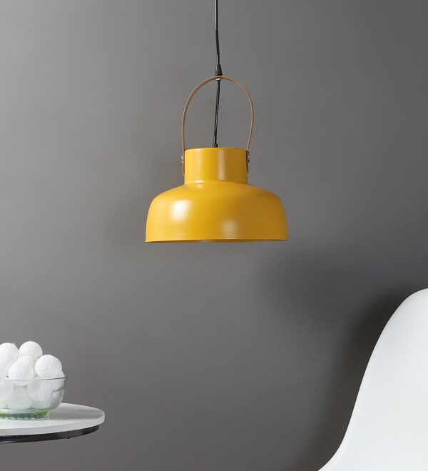 Halo Pendant Metal Ceiling Yellow ML - 511 Hanging Light - Image 2