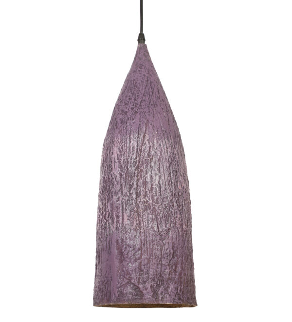 Vintage Radiance Fibre Ceiling Light Purple ML - 54 Hanging Light - Image 4