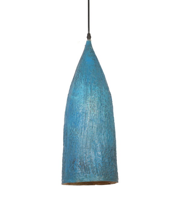 Vintage Radiance Fibre Ceiling Sky Blue ML - 54 Hanging Light - Image 4