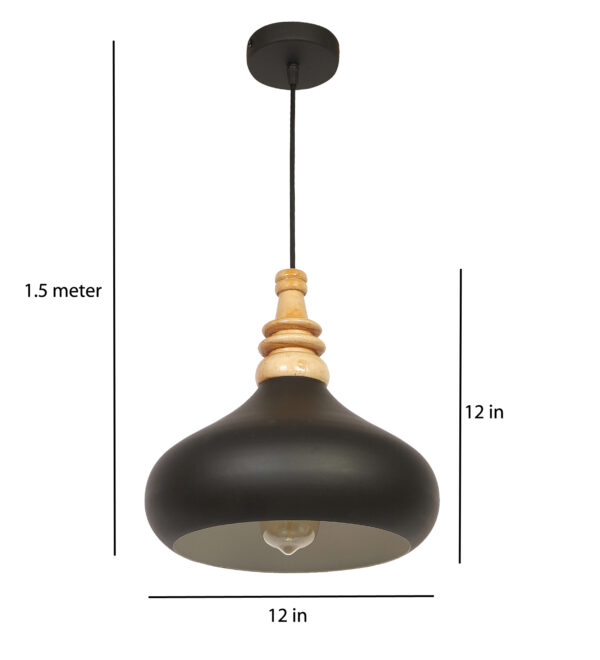 Firefly Dance Aluminium Ceiling Black ML – 56 Hanging Light - Image 5