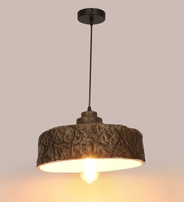 Lustre Luxe Resin Ceiling Antique Gold ML - 59 Hanging Light - Image 4