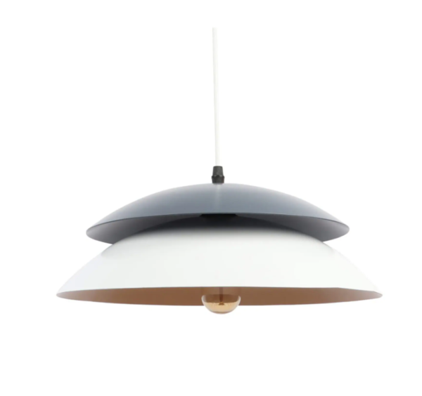 Orio Grey Aluminium ML - DRUM Hanging Light - Image 4