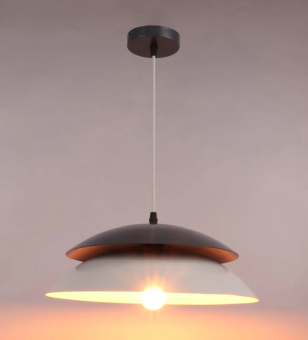 Orio Grey Aluminium ML - DRUM Hanging Light - Image 3